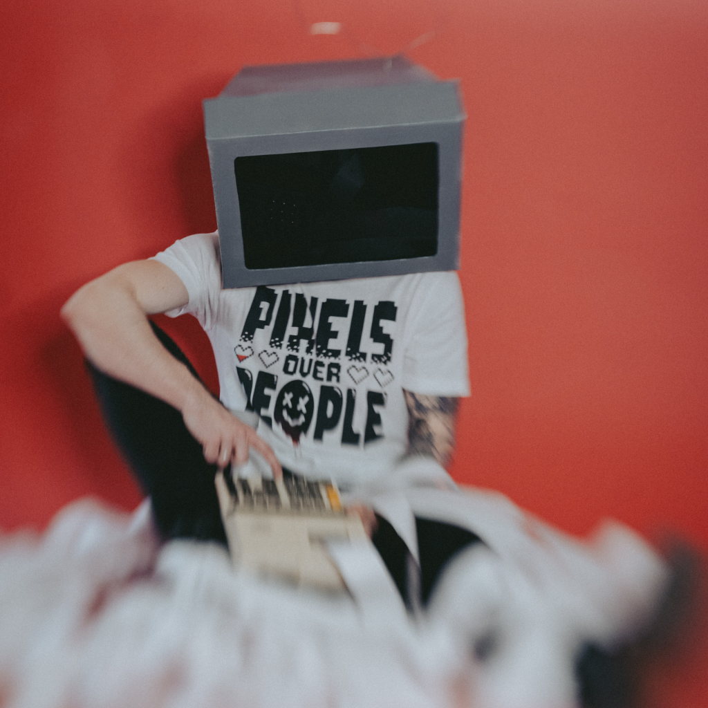 Pixels Over People Corporate Mantra Tee