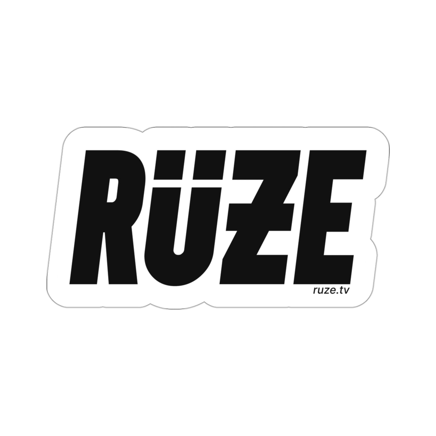 RÜZE Logo Sticker